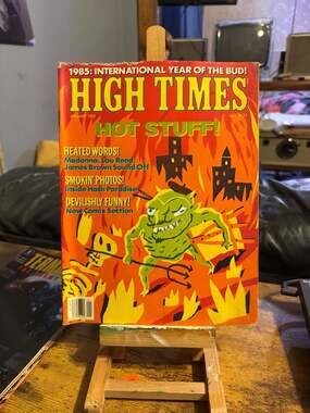 High Times Magazine January 1985 Issue #112 Hot Stuff!